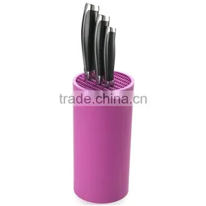 China Manufacturer Wholesale Plastic Knife Holder Knife Storage Shelf thumbnail-1