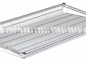 Space Saver 3 Tier Detachable Storage Metal Shelf Wire Metal Rack thumbnail-3