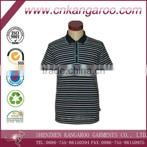 Popular Stripe Polo Shirt/Striped Shortsleeves Polo Shirts/branded Polo Shirts for Men thumbnail-1