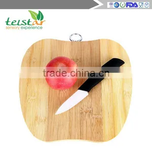 New Bamboo Chopping Block Wooden Thicken Solid Wooden Chopping Block Kitchen Cutting Board Cooking thumbnail-1