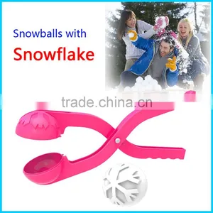 Christmas Sell Like Hot Cakes Winter Funny Plastic Round Single Snowball Maker for Kids thumbnail-1