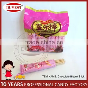 Strawberry Coated Biscuit Stick/ Cookies Stick thumbnail-1