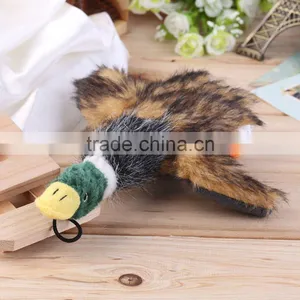 2015 Classic Dog Toys Stuffed Squeaking Duck Dog Toy Plush Puppy Honking Duck for Dogs Pet Chew Squeaker Squeaky Toy thumbnail-3