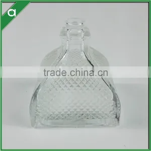 Engraved Triangle Yurt Glass Bottle for 80ml Reed Diffuser Oil thumbnail-1