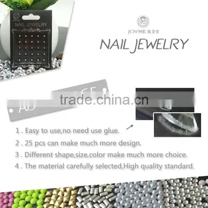 Rhinestone Nail Charm 3D Shiny Nail Art Sticker Decoration thumbnail-1