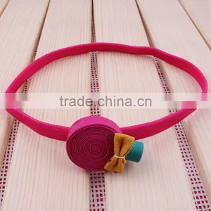 Hot Sale Fabric Flower Hairband for Kids Hair Accessories thumbnail-3