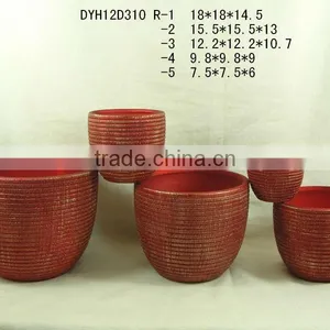 Ceramic Flower Planter Pot Christmas Series thumbnail-3