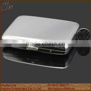 Hinged Mini Metal Cigar Case / Box thumbnail-3