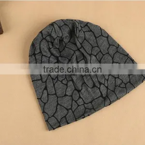 Fashion Printing Knitted Hat thumbnail-1
