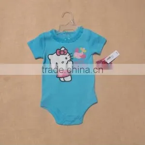 100% Cotton Hello Kitty Ptint Baby Boy Rompers Wholesale thumbnail-1