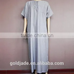 Muslim Clothing Kaftan Dubai With High Quality Dubai Fashion Kaftan Plain White Abaya thumbnail-4