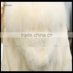 Made in China Hot Selling Girls Faux Fur Rabbit Overcoat thumbnail-6