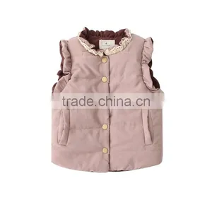 Latest Waistcoat Designs for Baby 2016 Back Bow Cotton Vest thumbnail-3