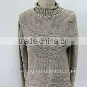 Cotton Long Sleeve Pullover Sweater thumbnail-1