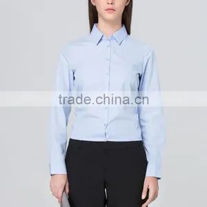 Wholesale Fashion Close-fitting Shirt for Office Ladies,images of Ladies Casual Tops thumbnail-4