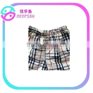 Boy's Cotton Check Shorts thumbnail-3