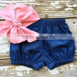 New Born Baby Clothes Wholesale Little Girl Summer Clothing Bloomer Set thumbnail-5