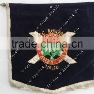 Highland Bullion Wire Embroidery Banner thumbnail-1