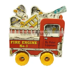 Mini-wheels Book Children Board Book Grey Board Die Cutting Book Customizable Puzzle Book thumbnail-1