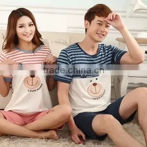 2015 Wholesale Best Selling Couples Pajamas thumbnail-3