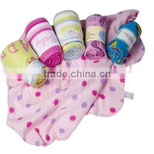 Baby Fleece Blanket With Print/embroidered Fleece Blanket/100% Polyester Polar Fleece Blanket thumbnail-1