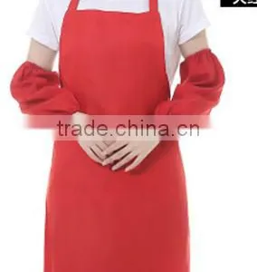 Custom Aprons Korean Solid Color Home Aprons Brown Advertising Apron Custom Printed LOGO thumbnail-6