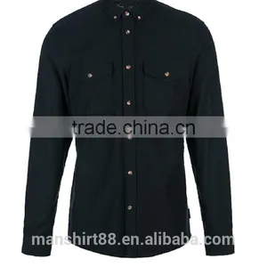 Black Shirts New Design Shirts 2017 Custom Long Sleeve Shirts thumbnail-2
