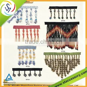 New Products Rhinestone Beaded Chain Trim Bling Bling Decorative Rhinestone Trim thumbnail-3