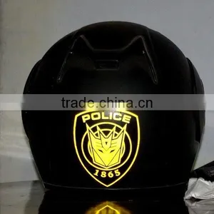 Glow in the Dark Reflective Sticker for Safety Helmet thumbnail-1