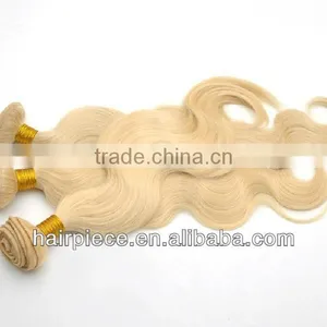 Chinese Merchandise Free Sample Human Hair Weave Packaing, Quality Brazilian Hair Extension, Blonde Body Wave Human Hair thumbnail-1