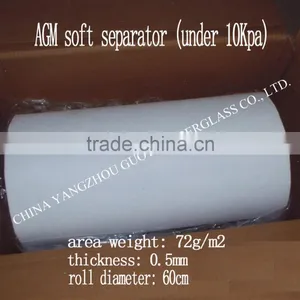 High Quality AGM Micro Fiber Tissue in Big Roll thumbnail-1