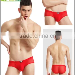 Cotton Spandex Printing Men Boxer Comfortable and Breathable Men Mesh Underwear Men Boxer Briefs thumbnail-2