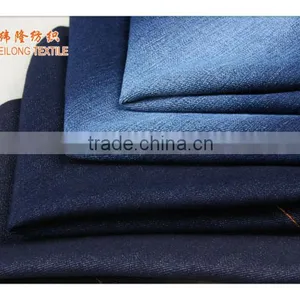 Apparel Indigo Blue Jeans Fabric Cotton Stiff Hand Denim Fabric Prices Wholesales thumbnail-6