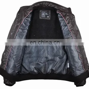 2015 New Model Istanbul Garment pU Leather Jacket thumbnail-3