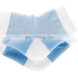 Open Toe Dry Hard Cracked Skin Spa Moisturising Silicone Gel Moisture Heel Socks thumbnail-4