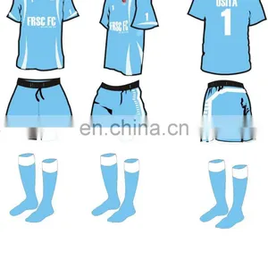 Soccer Jersey With Short Kit/ Sublimation Football Kits thumbnail-1
