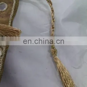 Mirror Work Drawstring Jewellery Pouches Gift Packaging Bags thumbnail-4