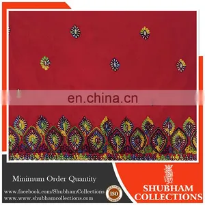 Nice Indian George Lace Fabric For African Women thumbnail-1