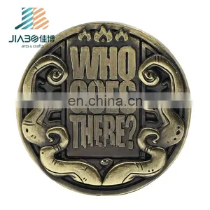 Zinc Alloy Dia Casting American 3d High Relief Souvenir Metal Coin thumbnail-1