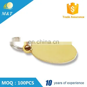 Wholesale Promotional Gifts Custom Oval Shape Metal Keychain thumbnail-6