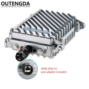 Long Range 400meters Wifi Transmitter Extender 2.4GHz 300Mbs Wireless Router Outdoor AP WiFi Hotspot Base Station With 14dbi ANT thumbnail-4