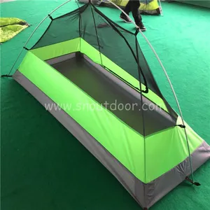 1 Person Tent ZP015L Green Color Backpacking Lightweight Tents thumbnail-1