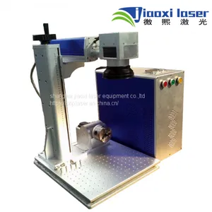 Portable Handheld 30W Fiber Laser Marking Machine Wisely Used For Heavy Product Not Easy Moving / Metal / Part of Non-metal thumbnail-3