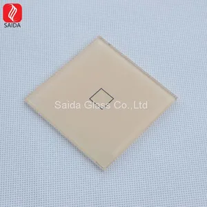 Cusotmized Design 1 Gang 1 Way 3 Gang 3 Way Touch Sensitive Toughened Glass Plates thumbnail-1