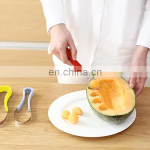 High Quality Stainless Steel Melon Baller Scoop & Fruit Peeler Multi-functional Fruits Tools Set thumbnail-3