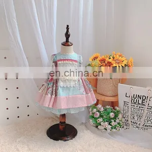 Baby Girl Dress Cute Princess Dresses Children Summer Spanish Clothing Newborn Cotton Gowns Dress thumbnail-1