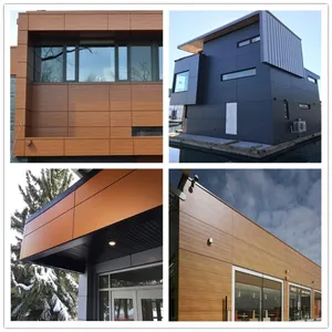Building Exterior Aluminum Plain Facade thumbnail-3