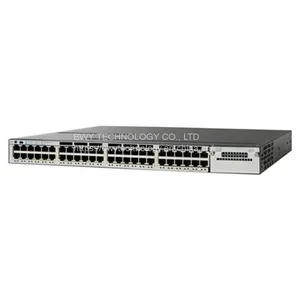 Brand New WS-C3850-48P-E Cisco 48 Ports PoE Gigabit Ethernt Switch IP Service thumbnail-2