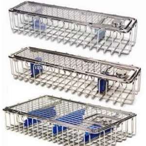 Stainless Scope Trays With Secur-Its™ DaVinci Basket thumbnail-3
