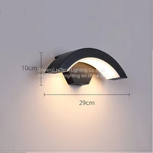 LED Outdoor Wall Lamp Street Lamp Aluminum Body IP65 Weatherproof Porch Gardens Lighting Villa Courtyard Hotel Exterior Wall thumbnail-4